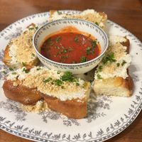 Focaccia bread  at DC Vegan in Washington