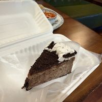 Oreo cheesecake   at DC Vegan in Washington