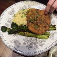 chicken piccata  at DC Vegan in Washington