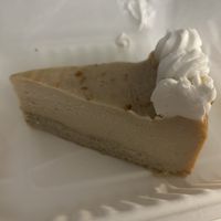 NY style cheesecake   at DC Vegan in Washington