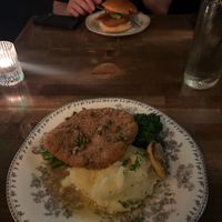 Chik’n piccata at DC Vegan in Washington