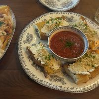 Fries italiano and ricotta and herb focaccia at DC Vegan in Washington