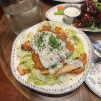 caesar salad at DC Vegan in Washington