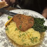 Chicken picatta  at DC Vegan in Washington