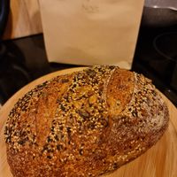 Mixed seeded sourdough at Nine Pastry in Bangkok