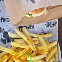 Chips at Hardal Cafe in Datca