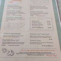  at Acorn Community Cafe in Eugene