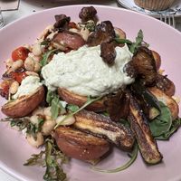 Summer hash - yumm!  at Acorn Community Cafe in Eugene