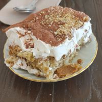 Tiramisu at Acorn Community Cafe in Eugene