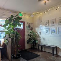 Entrance interior at Acorn Community Cafe in Eugene