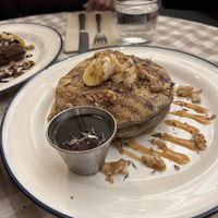 Banana pancakes  at Acorn Community Cafe in Eugene