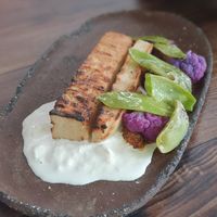 Polenta at Fat Veggies in Barcelona