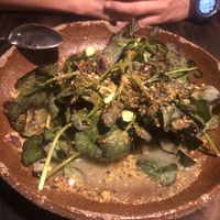 Aguachile de calabacines (spicy!!)  at Fat Veggies in Barcelona