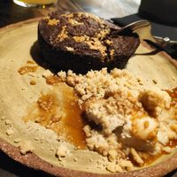 Brownie, sésamo y cardamomo  at Fat Veggies in Barcelona