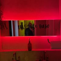 Toilet  at Fat Veggies in Barcelona