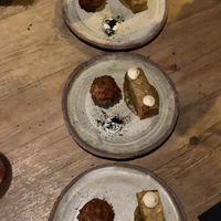 croquettes & topinambur tortilla #Veganuary at Fat Veggies in Barcelona