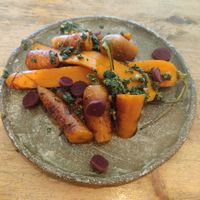 Carrots at Fat Veggies in Barcelona