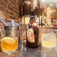 Kombucha y te frío natural   at Fat Veggies in Barcelona