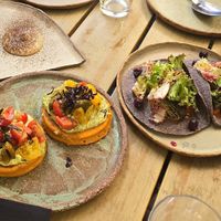 First bites... at Fat Veggies in Barcelona