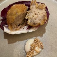 Seasonal croquettes vegan   at Fat Veggies in Barcelona