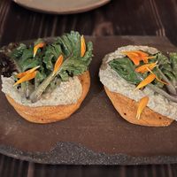 Blinis  at Fat Veggies in Barcelona