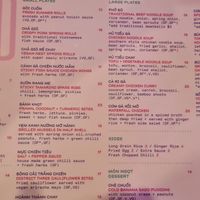 Menu Oct 22 at Rice Rice Baby in Mount Maunganui