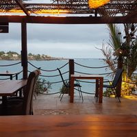 Seating area. at Osteria n.3 in Praia