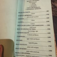   at Osteria n.3 in Praia