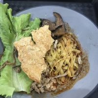 Meepok is delicious   at Chee Wei 啟維素食 - Tampines in East Singapore