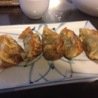 Fried dumplings at Evergreen Vegetarian - Phsar Chas in Phnom Penh