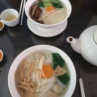 Not very tasty. Won't recommend the noodle soup at Evergreen Vegetarian - Phsar Chas in Phnom Penh