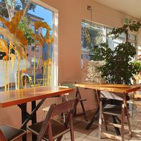 Plenty of seating at Fox and Lion Bread in San Francisco
