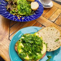 Avocadotoast at Intz48 Coffee Roasters Azores in Sao Miguel