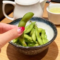 Edamame at Ippudo - Raffles City in Central Singapore
