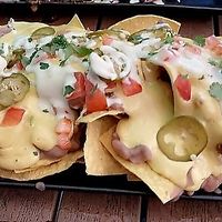 Nachos at Vida Cantina SF in San Francisco