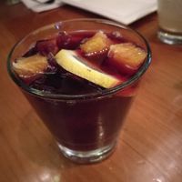 Sangria during Happy hour! Cheers! at Vida Cantina SF in San Francisco
