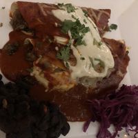 Enchiladas at Vida Cantina SF in San Francisco