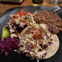 Oyster mushroom tacos #Veganuary at Vida Cantina SF in San Francisco
