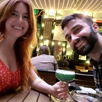 Boss babe cocktail at Vida Cantina SF in San Francisco