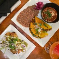 Birria tacos and happy hour flautas  at Vida Cantina SF in San Francisco