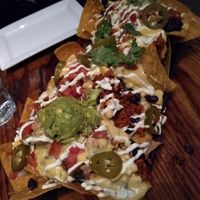 Nachos at Vida Cantina SF in San Francisco