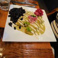 Enchiladas at Vida Cantina SF in San Francisco