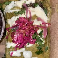 Enchiladas suizas   at Vida Cantina SF in San Francisco