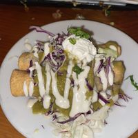 Happy hour taquitos  at Vida Cantina SF in San Francisco