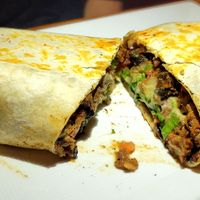 Asada Burrito at Vida Cantina SF in San Francisco