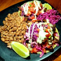 Baja Oyster Mushroom Taco at Vida Cantina SF in San Francisco