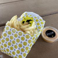 Fries and fancy sauce  at STALK & SPADE in Wayzata