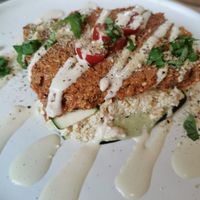 Raw Lasagna at Mondays Plant Café in Calgary