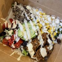 Broken burrito 😋😋😋  at Mondays Plant Café in Calgary