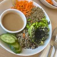   at Mondays Plant Café in Calgary